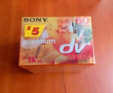 Lot de 5 cassettes SONY mini