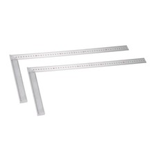 2 pièces équerre acier inox