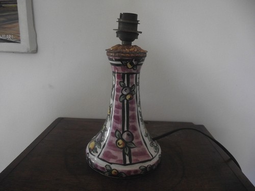 Pied lampe art - art, déco