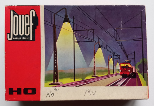 Train jouef 2 lampadaires - train,
