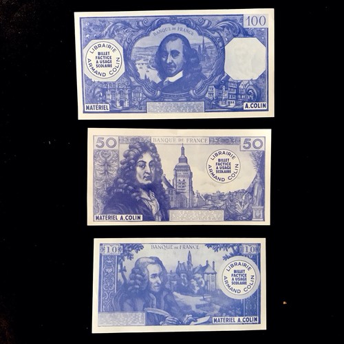 Lot faux billets banque 10 - lot,