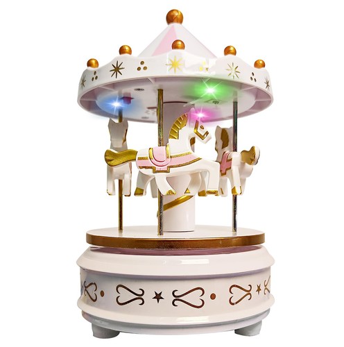 Boîte musique carrousel - boîte, à