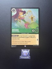 Carte Lorcana Mégara 87/204 FOIL Disney Chapitre 1 FR NEUF