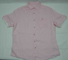 NEXT CHEMISE HOMME MANCHES COURTES 100 % LIN TAILLE M TRÈS BON ÉTAT.s