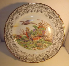 plat ancien ,LIMOGES, IMPERIAL,CHADELAUD, 30 cm , Tres Bon Etat,  oiseaux