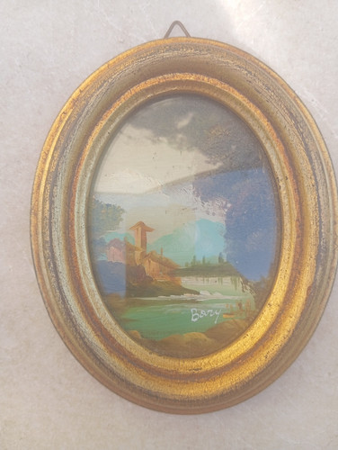 Ancienne peinture mignature - ancienne,