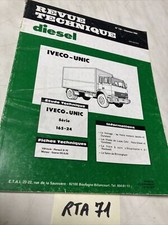 Camion IVECO UNIC série 165-24 Revue Technique Diesel Automobile RTD