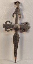 Croix en fer forgé de