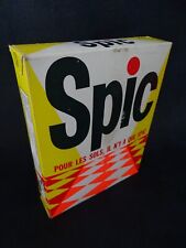 ancien paquet lessive SPIC