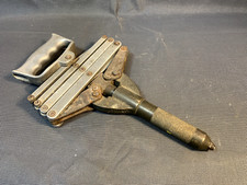 Ancienne pince à rivet riveteuse accordéon outil ancien garage