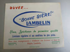 ancien carton brasserie