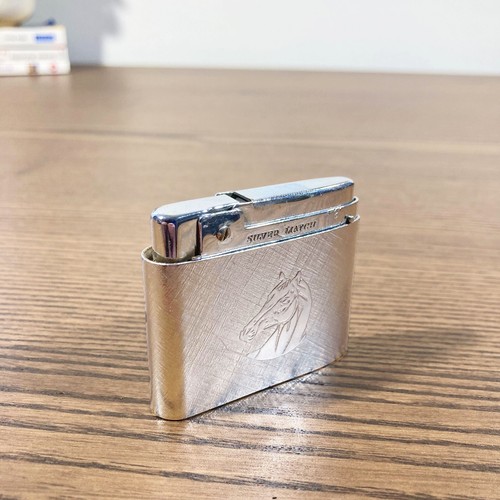Briquet vintage silver match - briquet,