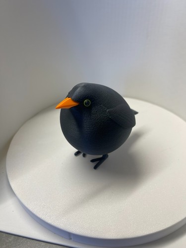 Figurine oiseau merle - figurine,