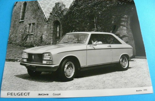 Photo presse peugeot coupé - peugeot,