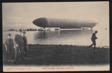 CARTE AVEC LE COMTE ZEPPELIN