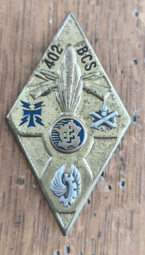 Insigne 402 bcs bataillon - 402°,