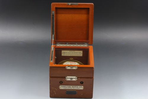 Hamilton marine chronometer - hamilton,