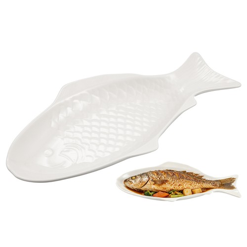 Assiette poisson créative - assiette, À