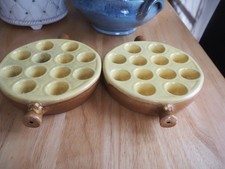 2 poêlons  pour escargots