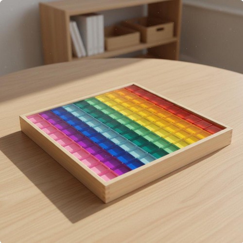 100 cubes acrylique - cubes, en
