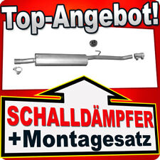 Silencieux central pour échappement JUMPY EVASION SCUDO 806 EXPERT 2.0 HDI JT...