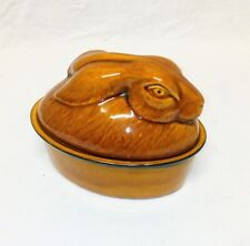 Terrine faïence zoomorphe