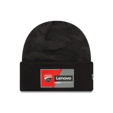 Ducati Corse Vélos Officiel Imprimé Camouflage Tricot Large Manchette Bonnet Red