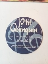 Sous Bock  : BIERE VIVAT - P'tit QUINQUIN / Br. du CATEAU CAMBRESIS / 59 FRANCE