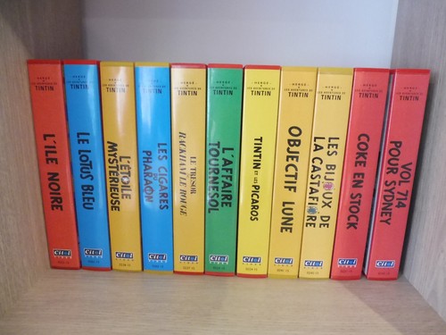 Ancienne vhs tintin en - vhs,