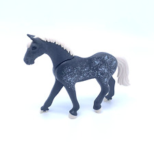 PLAYMOBIL * ECURIE * Cheval Gris Tacheté Taches Blanches 5110 5348 5418 5671