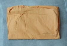 Drap housse 1 personne 90x190cm orange