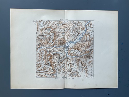 Carte forts toul atlas - carte, de