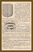 1891 FAMILLE COLLINET de la