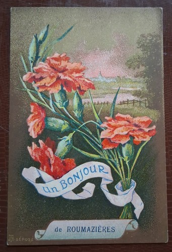 Cpa un bonjour de - -,