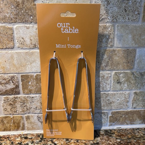 Our table mini tongs - our,