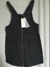 Robe tunique jean's gris noir