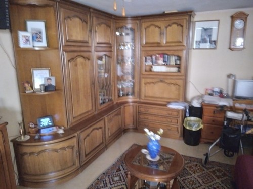 Meuble ancien bois séjour - bois,