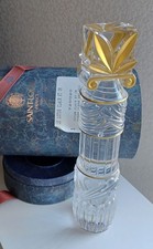 ST LOUIS cristal vintage grand PRESSE PAPIER TOTEM en coffret
