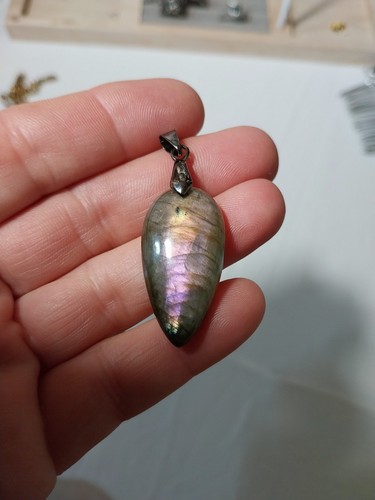 Labradorite pendentif mixte - pendentif,