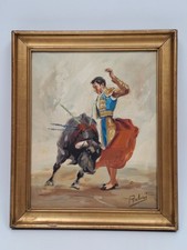 TABLEAU ARRUCINA MATADOR CHAMACO(ANTONIO BORRERO MORANO)CORRIDA   (Décoretout31)