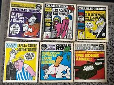Lot 6 HARA-KIRI Charlie Hebdo 468 470 475 477 479 523 Coluche 1979-80 Élections
