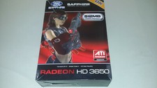 Sapphire ATI Radeon HD 3650, AGP 8x, Video Card, 512MB/128-Bit, DDR2 #CKDB
