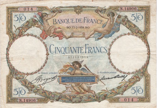 France francs merson type - france,