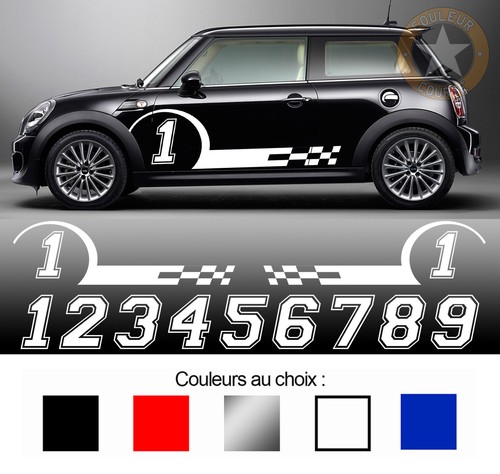 Bande racing numero choix - bande, au