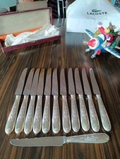 Serie 12 Couteaux Metal