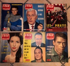 Lot 6 Télé magazine 1962