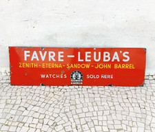 Panneau Publicitaire Émaillé