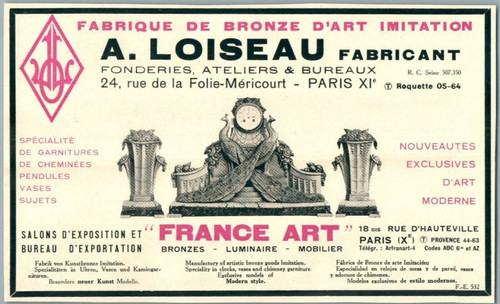 1928 loiseau horlogerie - loiseau,
