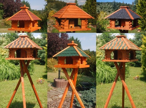 Nichoir mangeoire oiseaux - mangeoire, à