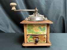 Moulin à café Japy Frères et Cie scènes champêtres vers 1930